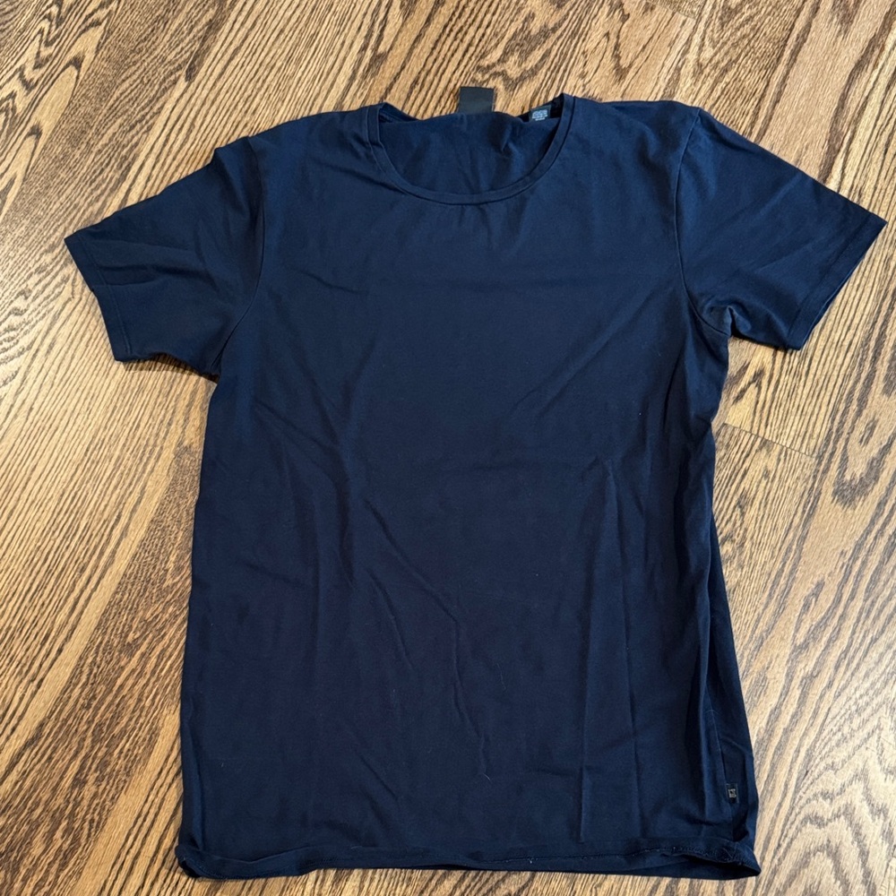 Scotch & Soda Men's Navy Blue T-Shirt